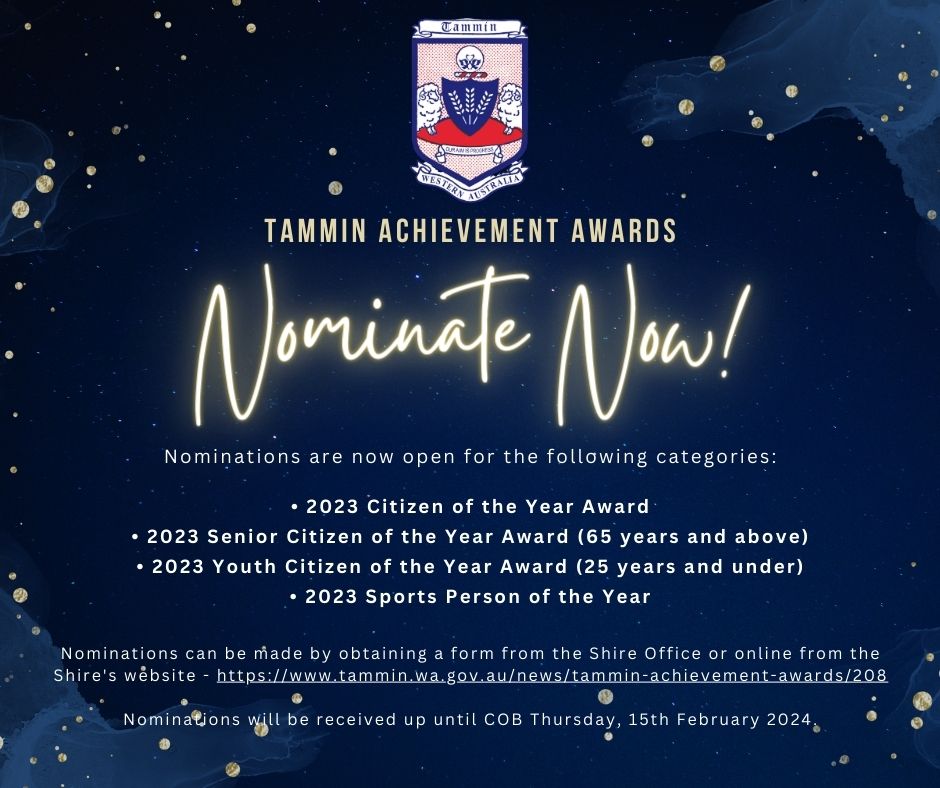 Tammin Achievement Awards 2024