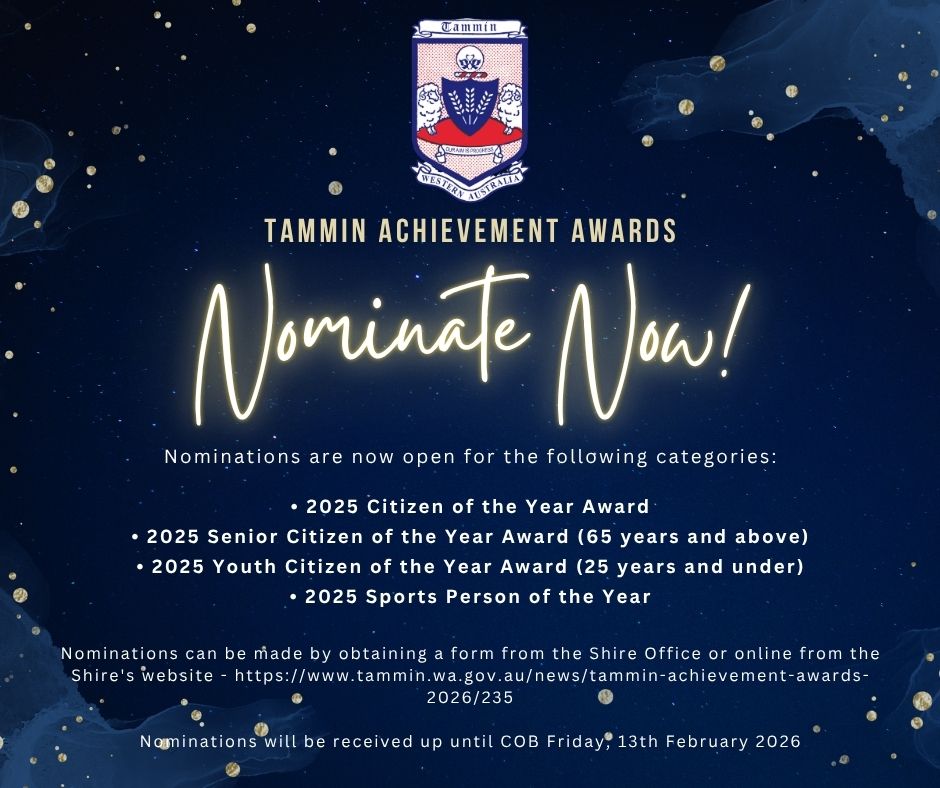 Tammin Achievement Awards 2026